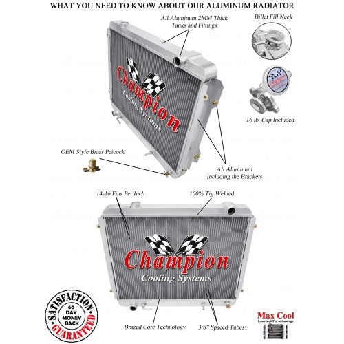 Load image into Gallery viewer, High Clearance Radiator Conversion (HCR) - 3.4L V6
