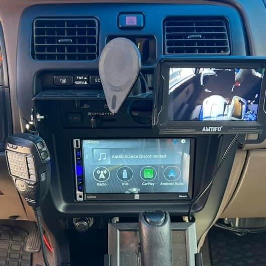 Load image into Gallery viewer, 3rd Gen 4Runner Phone Mount | Modular Accessory Mount (MAM) | (1996-2002)
