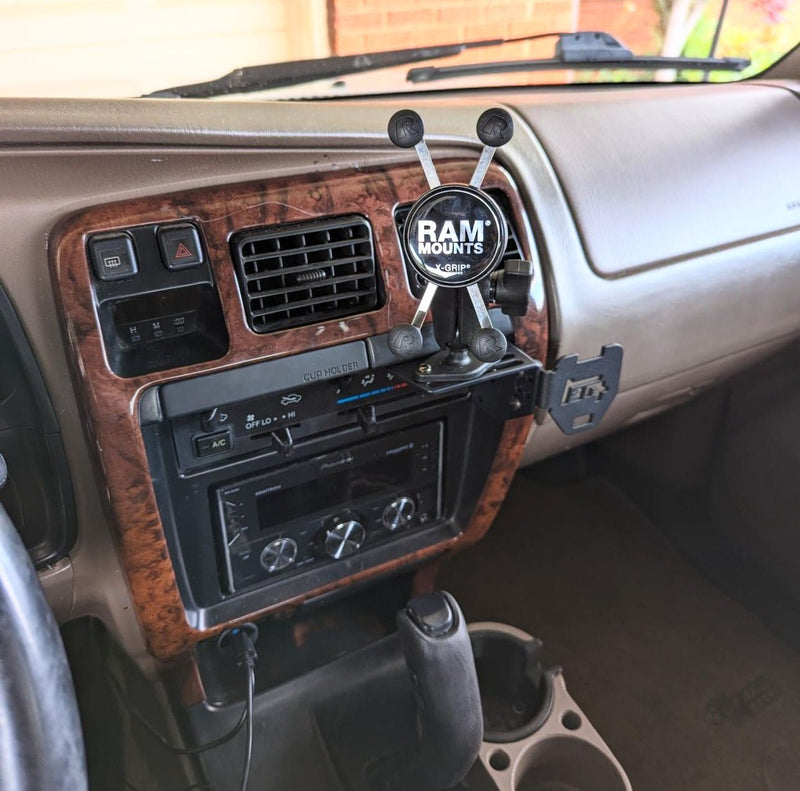 Load image into Gallery viewer, 3rd Gen 4Runner Phone Mount | Modular Accessory Mount (MAM) | (1996-2002)
