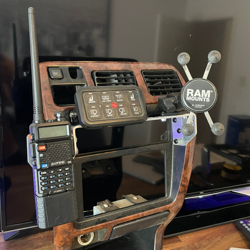 Load image into Gallery viewer, 3rd Gen 4Runner Phone Mount | Modular Accessory Mount (MAM) | (1996-2002)
