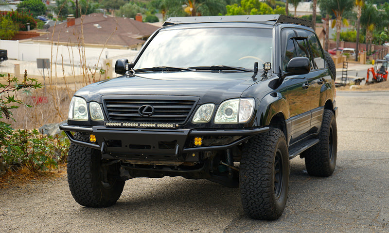 Load image into Gallery viewer, Landcruiser 100 Series Front Bumper High Clearance STRYKER 100 - DIY Kit (1998 - 2007)
