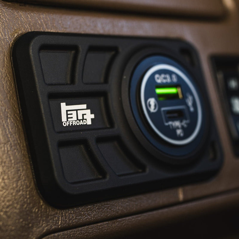Load image into Gallery viewer, 3rd Gen 4Runner Ash Tray USB Plug | Billet Aluminum | 1996 - 2002 4Runner
