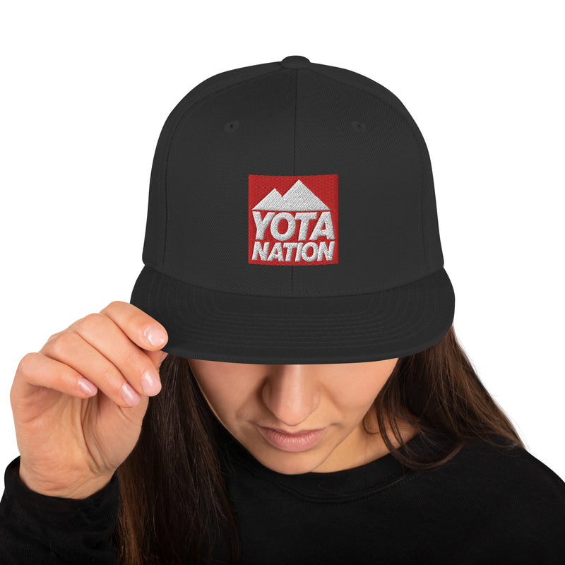 Load image into Gallery viewer, Yota Nation Signature Snapback Hat
