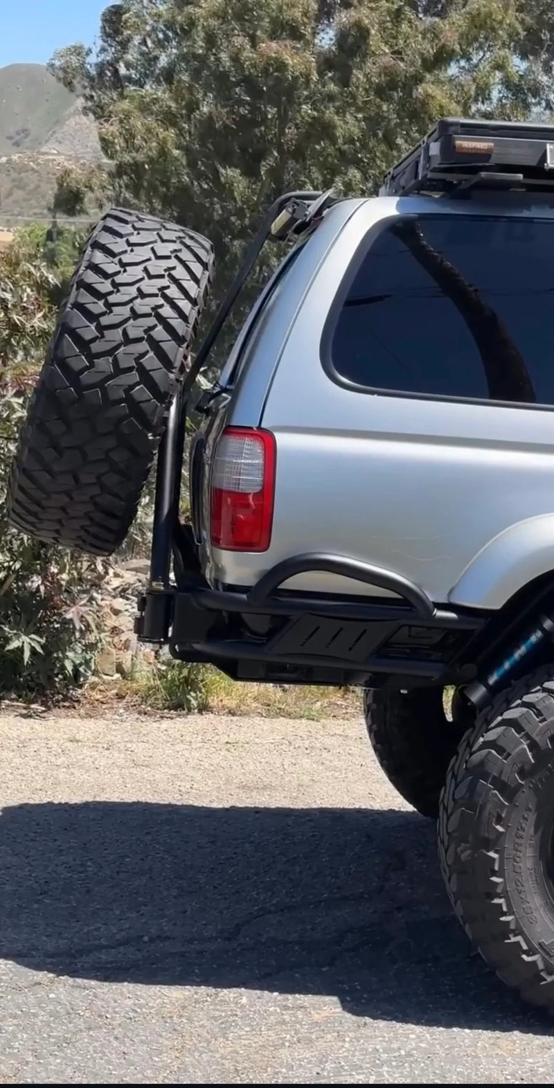 Load image into Gallery viewer, F-14D Rear Tube Bumper 3rd Gen 4Runner 96-02 - Welded
