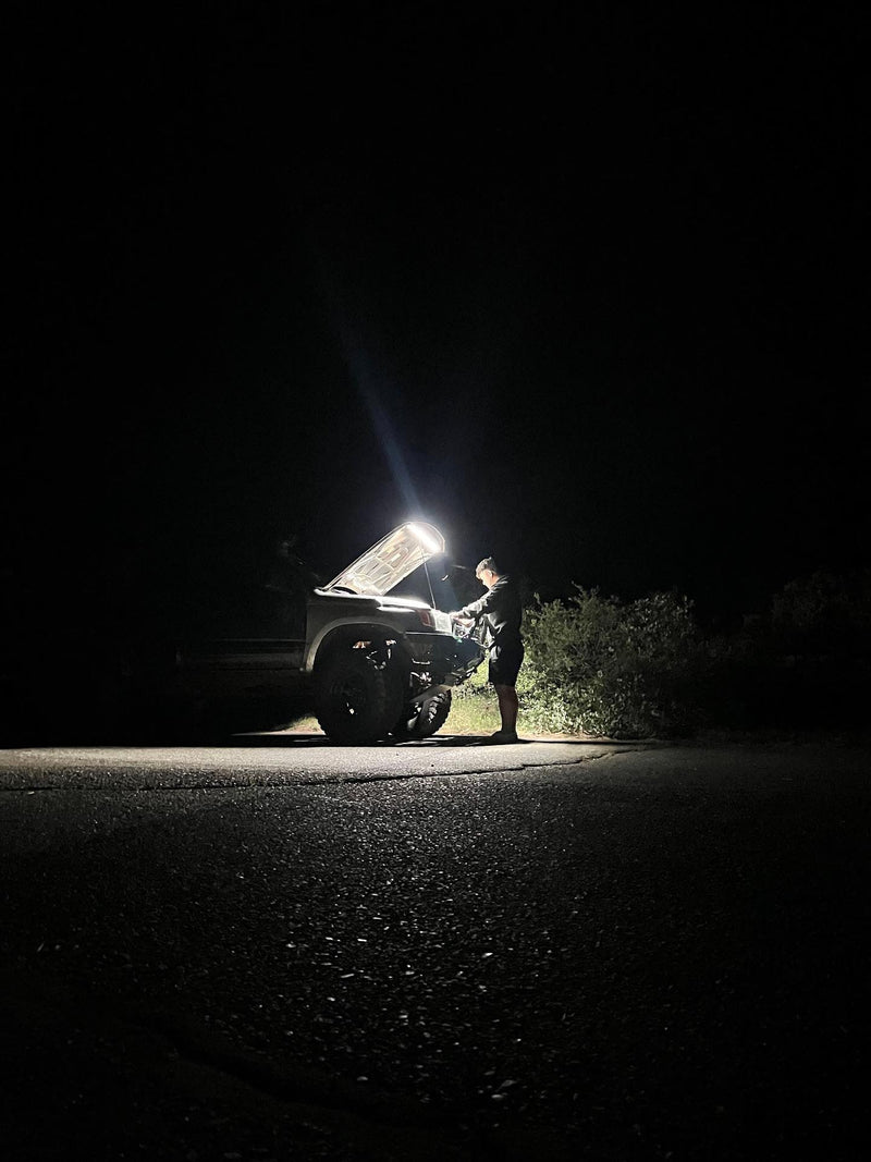Load image into Gallery viewer, Under Hood LED Light Kit for ALL MAKES and Toyotas (4Runners, Tacomas, Sequoias, Tundras, LC, FJ, GX)
