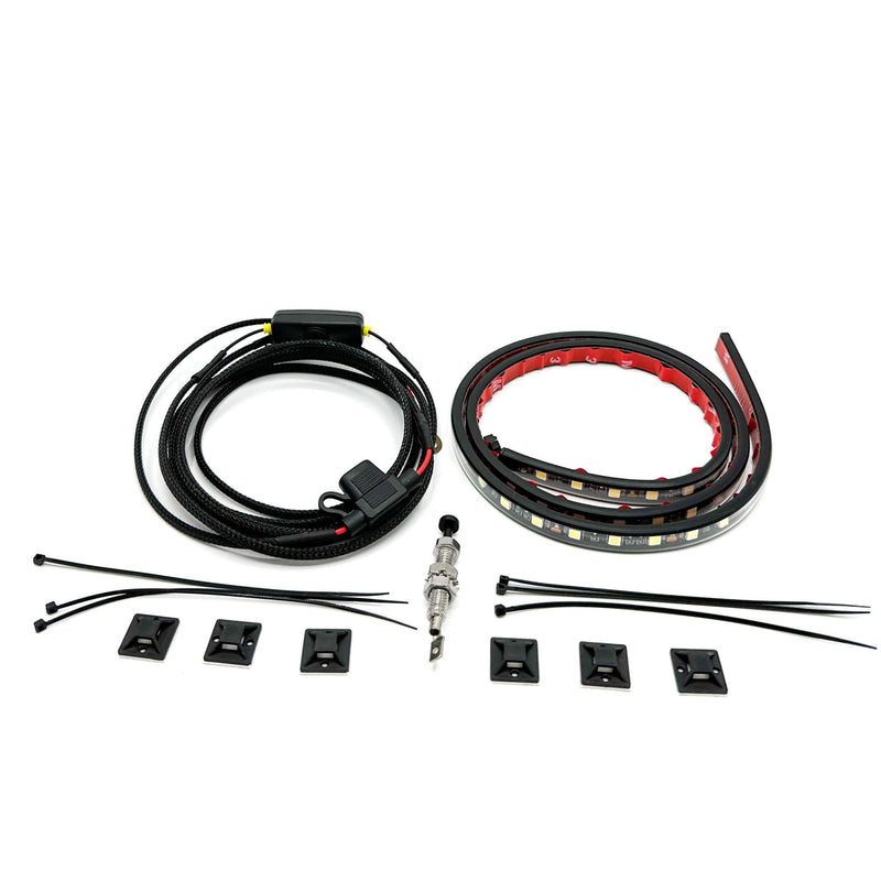 Load image into Gallery viewer, Under Hood LED Light Kit for ALL MAKES and Toyotas (4Runners, Tacomas, Sequoias, Tundras, LC, FJ, GX)
