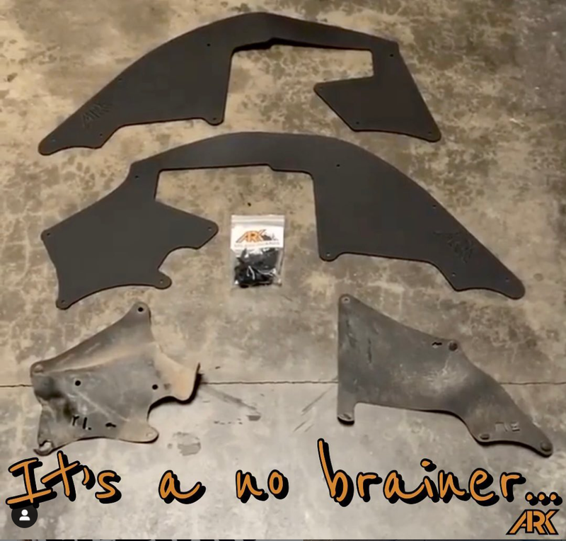 Load image into Gallery viewer, ARK Splash Guards for Fj Cruiser
