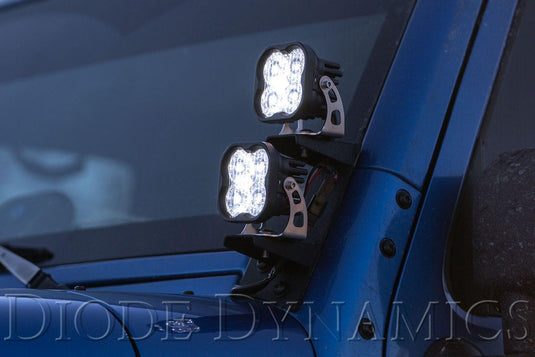 Stage Series 3" SAE/DOT Pro Standard LED Pod (one) White/Yellow - Yota Nation