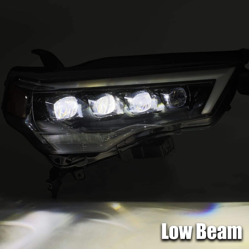 Load image into Gallery viewer, AlphaRex NOVA-Series LED Projector Headlights Alpha-Black 2014+ Toyota 4Runner - Yota Nation
