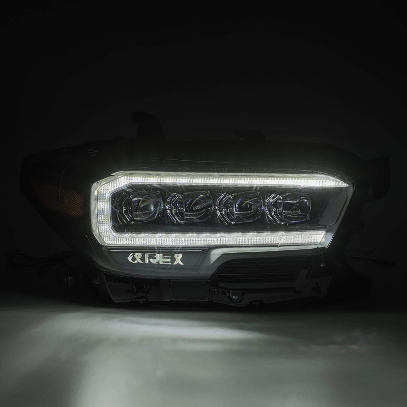 Load image into Gallery viewer, AlphaRex NOVA-Series LED Projector Headlights Chrome 2016+ Toyota Tacoma - Yota Nation
