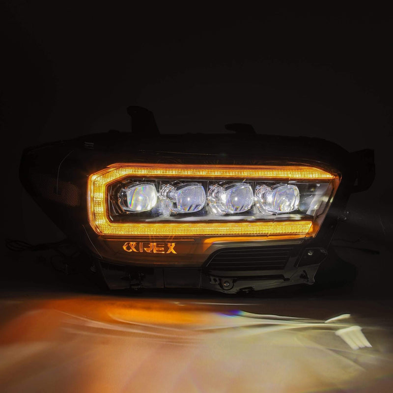 Load image into Gallery viewer, AlphaRex NOVA-Series LED Projector Headlights Chrome 2016+ Toyota Tacoma - Yota Nation
