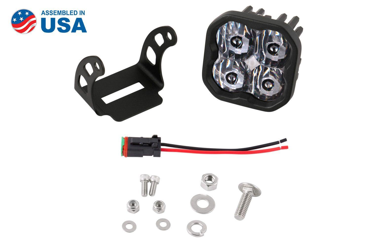 Stage Series 3" SAE/DOT Pro Standard LED Pod (one) White/Yellow - Yota Nation