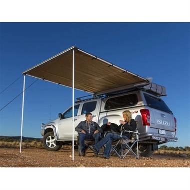 ARB ALUMINUM AWNING WITH LED LIGHT KIT - 8.2' X 8.2' - Yota Nation