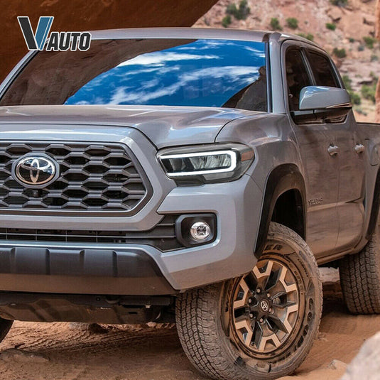 VAuto Halo LED Reflector Headlights 2016+ Toyota Tacoma