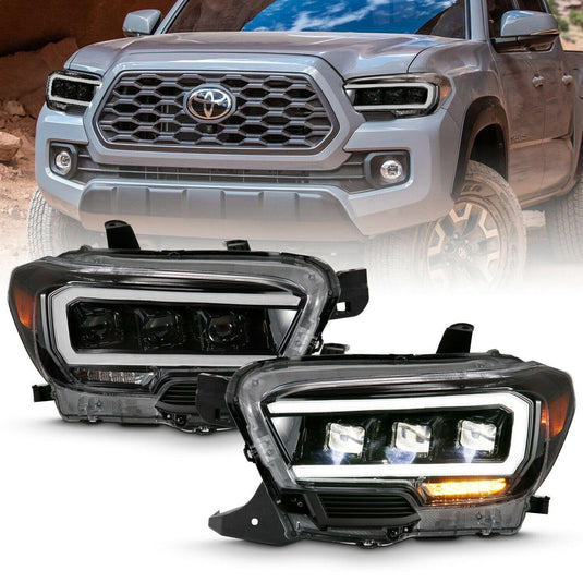 Anzo Led Plank Style Projector Headlights 2016+ Toyota Tacoma - Yota Nation