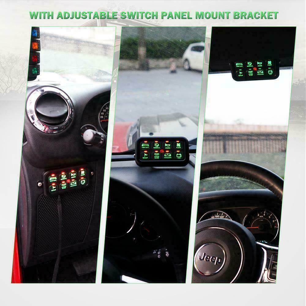 8 Gang Switch Panel and External Fuse Box - Yota Nation