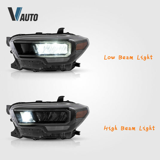 VAuto Halo LED Reflector Headlights 2016+ Toyota Tacoma