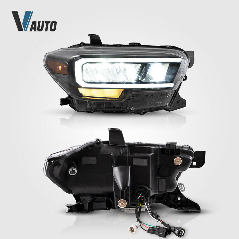 Load image into Gallery viewer, VAuto Halo LED Reflector Headlights 2016+ Toyota Tacoma
