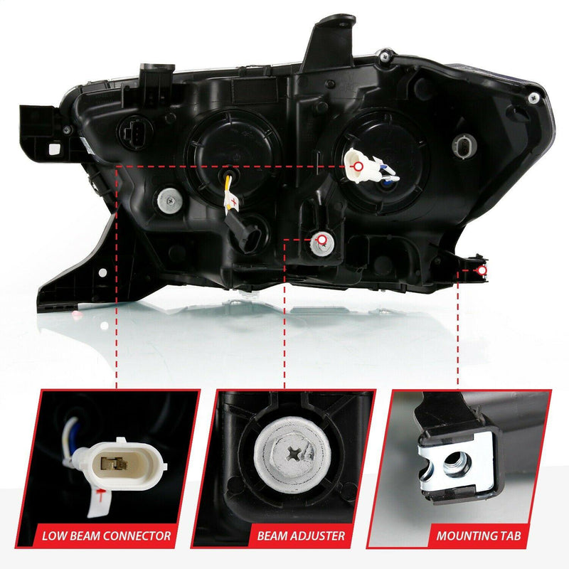 Load image into Gallery viewer, Anzo Led Plank Style Projector Headlights 2016+ Toyota Tacoma - Yota Nation
