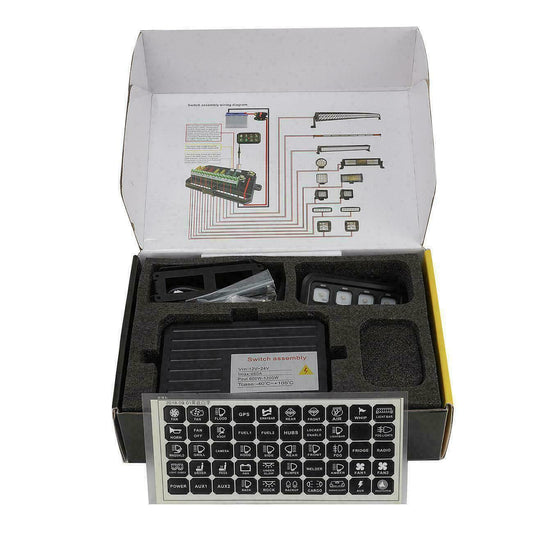 8 Gang Switch Panel and External Fuse Box - Yota Nation