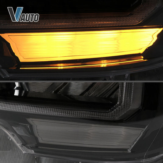 VAuto Halo LED Reflector Headlights 2016+ Toyota Tacoma