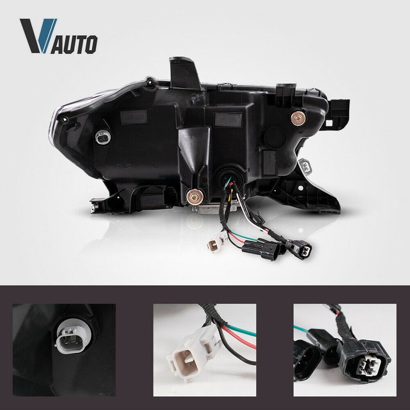 Load image into Gallery viewer, VAuto Halo LED Reflector Headlights 2016+ Toyota Tacoma
