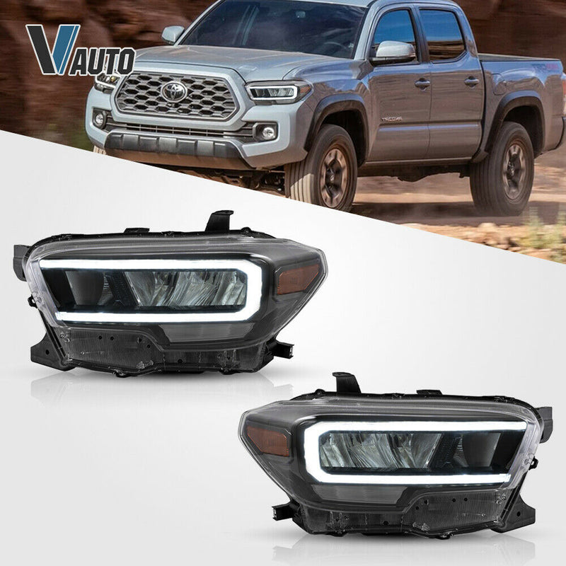 Load image into Gallery viewer, VAuto Halo LED Reflector Headlights 2016+ Toyota Tacoma
